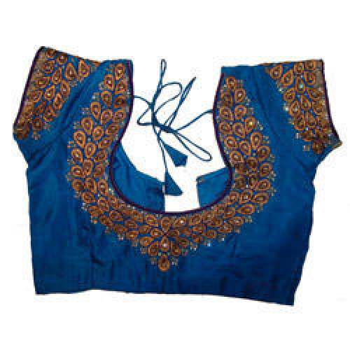 fancy neck blouse