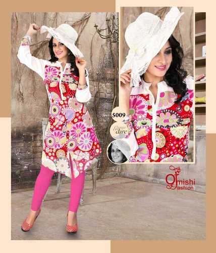 Flower Print Kurti