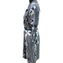 ladies-black-white-stripe-dress