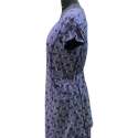 Ladies Printed Navy Dress thumb 1