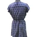 Ladies Printed Navy Dress thumb 2