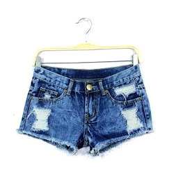 Ladies Hot Fanky Denim Short