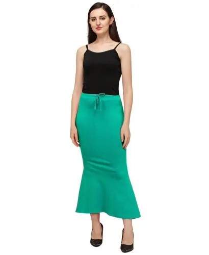 Sea Green Flare Saree Shapewear by S R Health And Hygiene