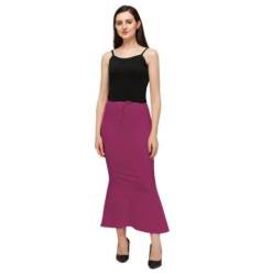 Slim Fir Purpol Saree Shapewear