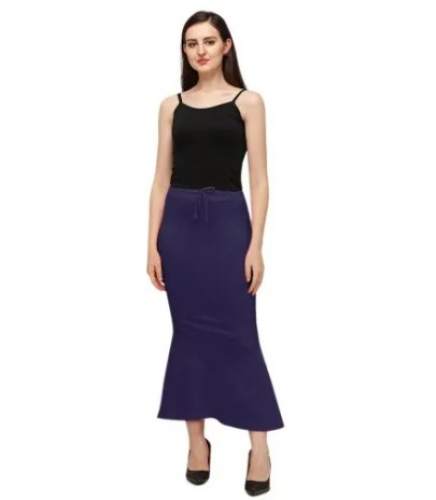Women Navi Blue Saree Shapewear