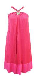 Pink Strap Western Dress