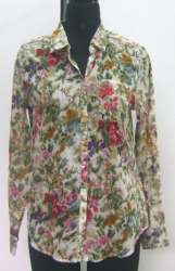 Printed Casual wear Ladies Shirt 
