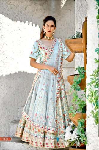 Fancy elegant lehenga choli by Karma Fresh Look Pvt Ltd