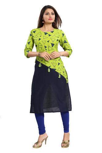 Daily Wear Printed Kurtis by Amrut Collection