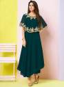 Embroidery Georgette Kurtis