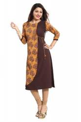 Women's Crepe Kurtis