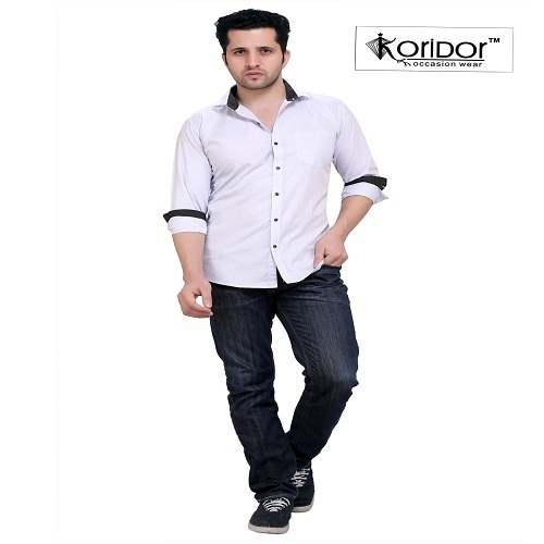 white office shirt