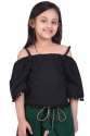 Green Kids Khadi Skirt Pant Pair thumb 1