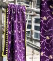 Purple Pure Khadi Stoles or Dupatta