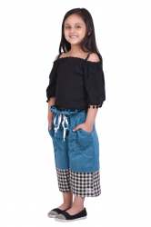 kids rama khadi top bottomm combo