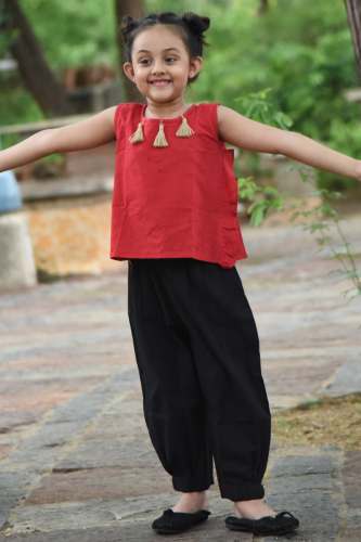 Kids Red Top Bottom Set  1 (2)