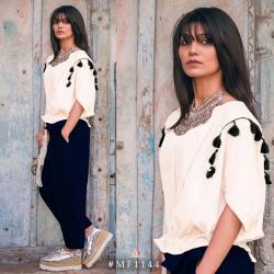 Navyblue Casual Khadi Pair