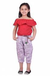 Orange Kids Khadi Ankle Lenght Pair 5