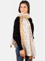 tribal-offwhite-rust-khadi-stole