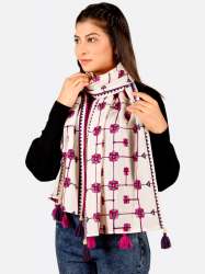 Twinkling Pink Floral off-White 