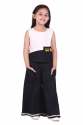 kids black skirt pant combo