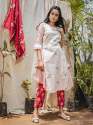 white-jawahar-khadi-embroidered-kurta-bottom-set