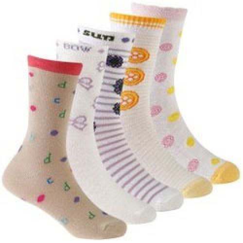 self design crew length socks by Super Knit Industries