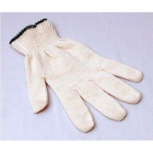 cotton knitted gloves