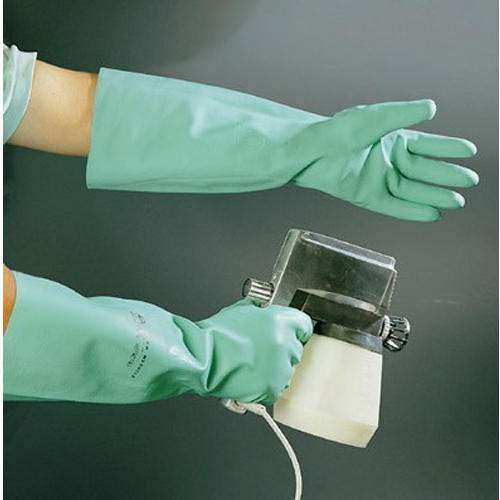 Nitrile rubber gloves by Oriental Enterprises