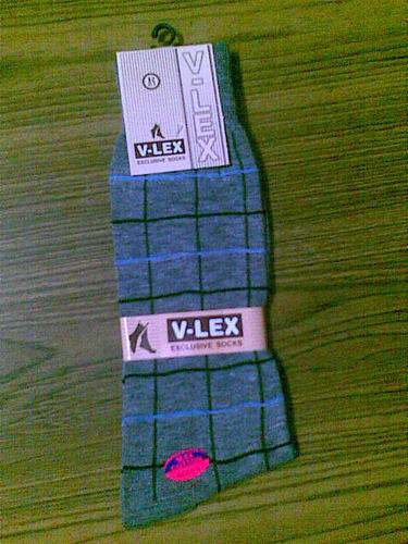 Check Cotton Socks