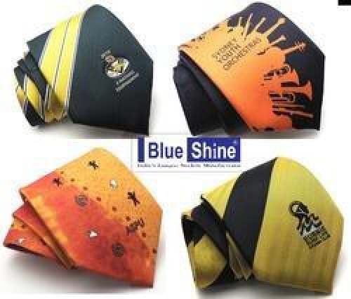 Mens silk custom tie