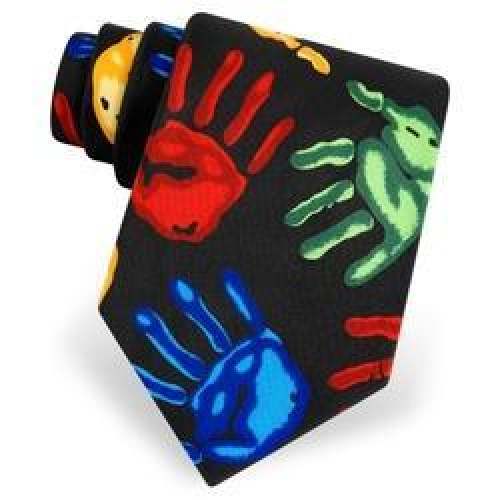 printed custom tie