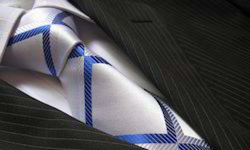 Silk jacquard tie