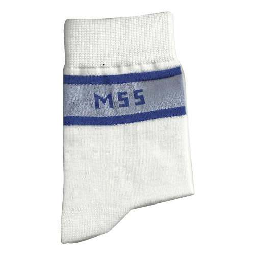 White School Socks