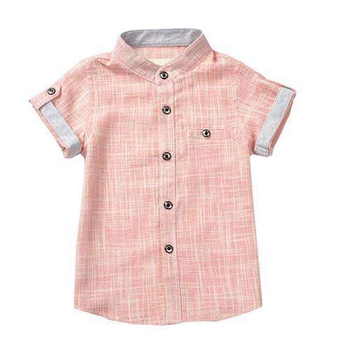 Regular Wear Cotton Kids Boys Shirt