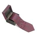 printed silk tie