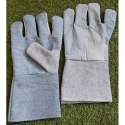 Denim fabric gloves