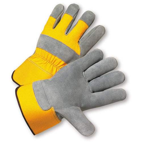 safety leather hand gloves