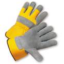 safety leather hand gloves