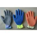poly cotton safety gloves