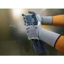 Knitted Dipped Leather Gloves