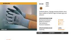 Synthetic Gloves - Nitriflex1