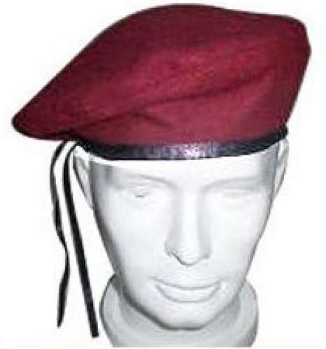 Army Caps with Leather Binding