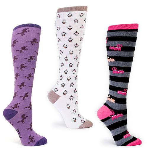 Knee High Ladies Socks by Shiv Shakti Hosiery