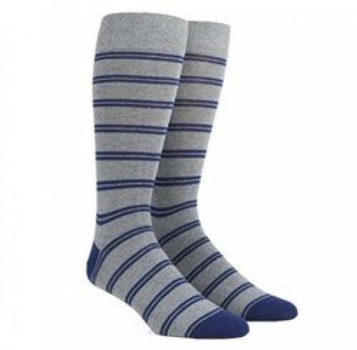 Center Striped Wool Socks by MG Enterprises