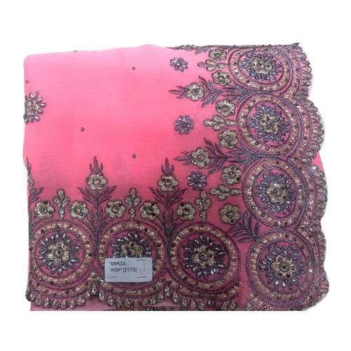 Chiffon party wear saree