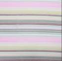 Multicolour Stripe Polyester  Fabric