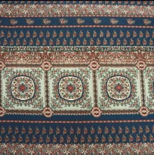 Traditional Printed Polyester Fabric by Mahalaxmi Textile India
