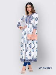 Casual Cotton Printed Kurti VF-KU-821