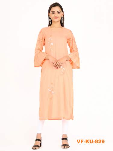 Casual Cotton Straight Kurti VF-KU-829